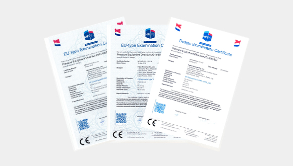 More than 30 products CE certification
